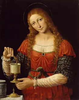 : Portrait of Mary Magdalene by Andrea Solari
