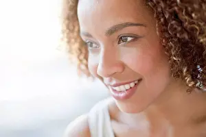 Portrait of mid adult woman