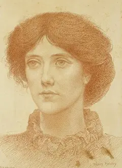 Pencil Prints: Portrait of Mrs Wheeler, Bust Length