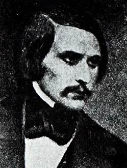 Ukraine Prints: Portrait of Nikolai Gogol (1809-1852) a Russian dramatist