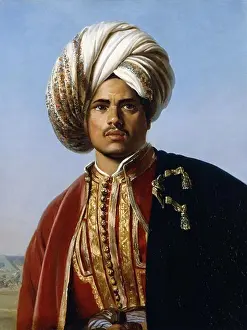 Continental Pictures Prints: Portrait of an Ottoman Prince, Half Length