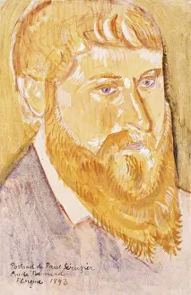 Thoughtful Prints: Portrait of Paul Serusier; Portrait de Paul Serusier