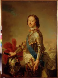 Monarch Prints: Portrait of Peter I the Great by Jean-Marc Nattier