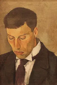 1922 Prints: Portrait of the poet Boris Pasternak (1890-1960)