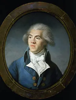 Pastel Prints: Portrait Presume de Barna Joseph Bouze (1744-1826)
