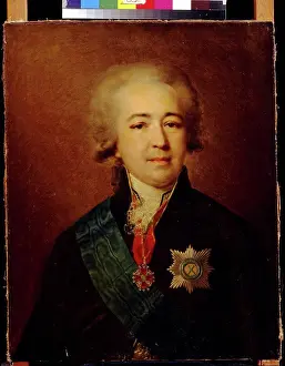 Prince Prints: Portrait of Prince Alexander Kurakin (1752-1818) by Lampi