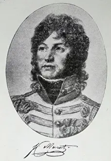Prince Prints: Portrait of Prince Joachim Murat (1767-1815) a Marshal of France and Admiral of France