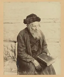 Portrait of a rabbine;s 36. A Jewish rabbi