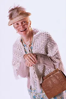 Sseditor Aa Prints: Portrait of a senior woman smiling