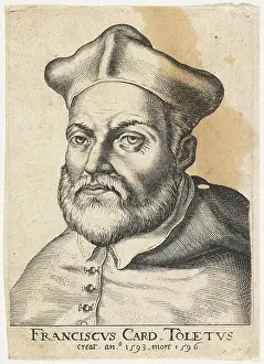 Portrait of the Spanish Cardinal Francisco de Toledo; Franciscvs Card. Toletvs; Portraits of cardinals