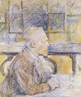 Portrait of Van Gogh 1887 Henri de Toulouse-Lautrec (1864-1901 French) Van Gogh Museum, Amsterdam