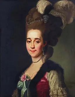 Private Collection Prints: Portrait of Varvara Vasilyevna Golitsyna