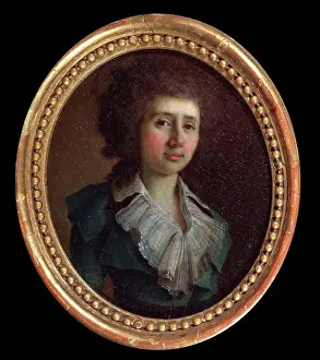 Author Prints: Portrait of Vasily Kapnist by Vladimir Lukich Borovikovsky