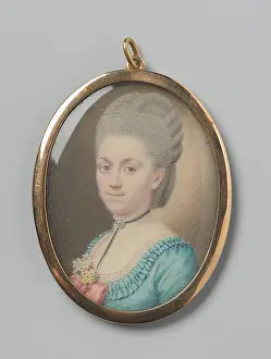 Voorkeursbeeld Prints: Portrait of a woman. Portrait of a woman