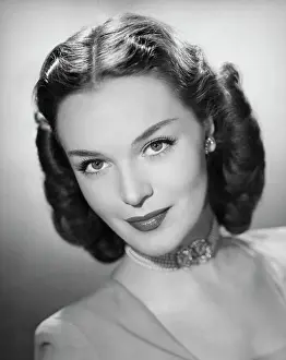 One Young Woman Only Prints: Portrait of young woman smiling