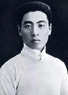 Rise Prints: A portrait of the young Zhou Enlai (1898 - 1976)
