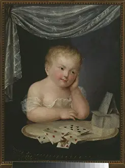 Womens Prints: ﻿Portrait of Zygmunt Krasiński as a child