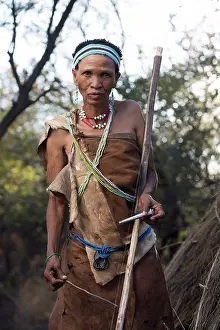 Botswana Prints: Portraits of People from the Bushmen Naro Tribe