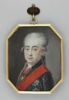 Hairstyles Prints: ﻿Portret mężczyzny. unknown, painter