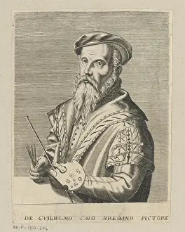 Portret van Willem Key, Edme de Boulonois