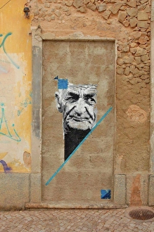 Graffiti Prints: Portugal, Lagos, wall, picture, graffiti, art