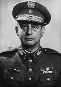 1954 Prints: Portuguese Service Chiefs: General Paulo Benard Guedes Governor of the Portuguese Colony of Goa