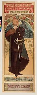 Opera Prints: Poster for the theatre play Hamlet by W