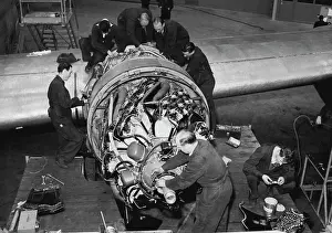 Aeronautics Prints: Preparing For a Royal Passenger