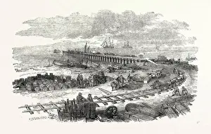 Works Prints: PRESENT STATE OF THE WORKS AT PORT SAID, EGYPT