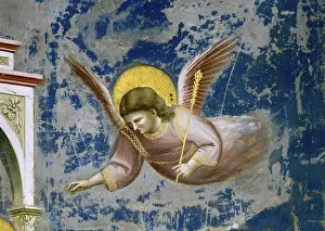 Religions Prints: The Presentation at the Temple (Detail) Giotto di Bondone (c)