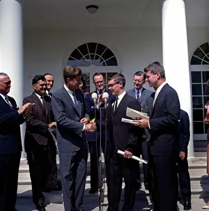 Bernard Prints: Presentation of the Young American Medals to Gerald L