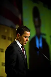 Senator Prints: Presidential hopefuls speak at a bipartisan forum hosted by the International Association of Fire Fighters