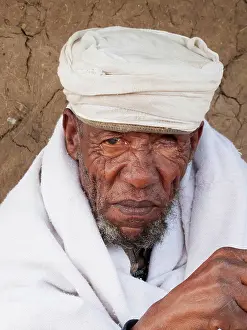 Priest Prints: Priest, Asheten Maryam church; Lalibela, Amhara region, Ethiopia