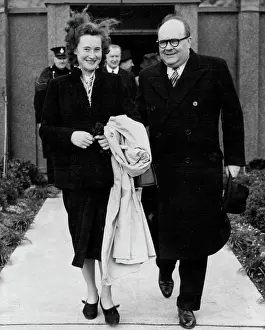1949 Prints: The Prime Minister Drops In -- Fleeting visitor to London to-day (Thursday) was Belgian Prime Minister Paul-Henri Spaak