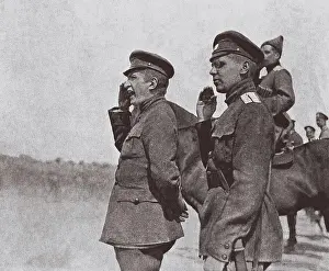 Revolution Prints: Prime Minister of the Russian Provisional Government Alexander Kerensky (Left)