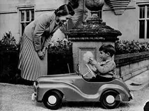 Her Majesty Prints: Prince Charles Is Four Today