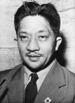 1952 Prints: Prince Chumbhot Phong Boriphat -- Delegate from Thailand at International Red Cross Conference at Toronto