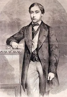 Prince Prints: Prince Edward (Later King Edward VII of England) as Prince of Wales 1860
