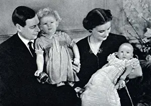 George Prints: Prince George, Duke of Kent with his wife