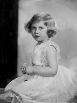 1935 Prints: Princess Margaret Rose. March 11, 1935. (Photo by Marcus Adams)