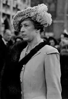 1948 Prints: Princess Royal at London wedding of Princess Elizabeth Lady-in-waiting