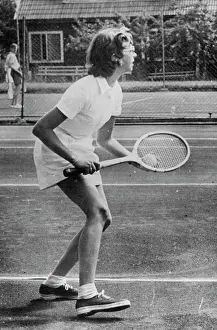 Tennis Prints: A Princess In ServicePhoto shows: Princess Desiree