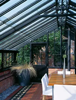 Private House Prints: private house conservatory interior