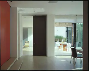 Edifice Prints: PRIVATE HOUSE KITCHEN TO TERRACE