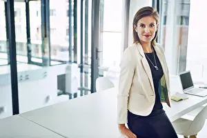 Global Prints: Professional, woman and portrait of happy accountant for investment