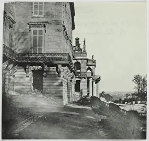 Profile Prints: Profile of the façade of the castle in front of the diogene lantern