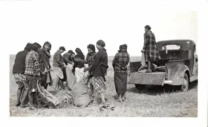 Project (Preparing Clay). 1923 - 1955
