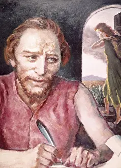 Old Testament Prints: Prophet Hosea by Eugen Spiro, 1874-1972