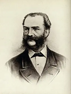 Lithograph Prints: Prospero Sonsino. Photograph after a lithograph