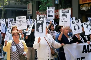 Santiago Prints: Protest by Mothers of the Missing Desaparasidos